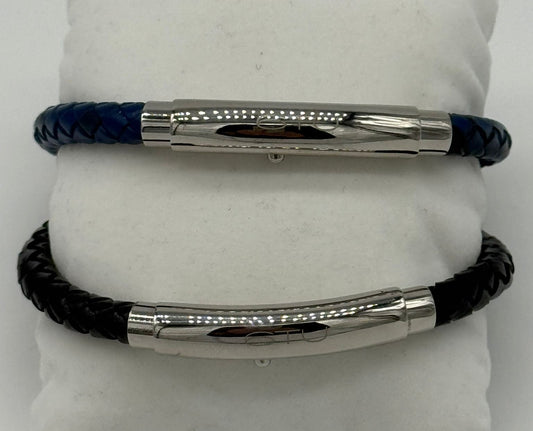 Bracciale cordoncino pelle tonda